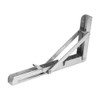 2Pcs Stainless Steel Triangular Folding Bracket Wall Shelf Support Heavy