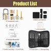 IGGDOQI Lock Pick Set, [42Pcs] Premium Practice Lock Picking Tools