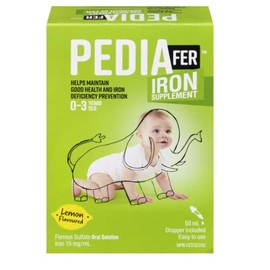 Pedia Fer Iron Supplement 15mg/ ml