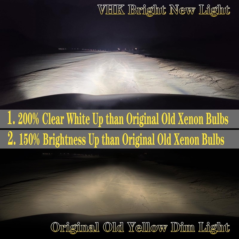 VHK D2S for Infiniti QX60 Xenon HID Headlight Bulbs 2014
