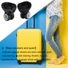 2PCS Suitcase Wheel Replacement, Wear-resistant Silent Carrier Double Bearing Flexible,