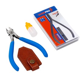 WISEPRO Model Nipper, Gundam Model Tools Kit,Ultimate Nipper for Plastic Model Tools, Wire Flush Cutter for Crafts, Tools for Hobby Building Repairing and Fixing (Blue)