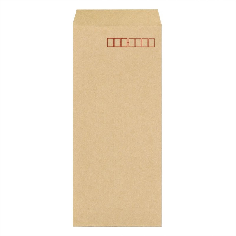 KCNE-4 Kraft Envelopes, Long Size 4, B5, Horizontal 4 Fold,