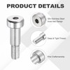 MECCANIXITY 16 Pcs 304 Stainless Steel Shoulder Bolt 6mm Shoulder