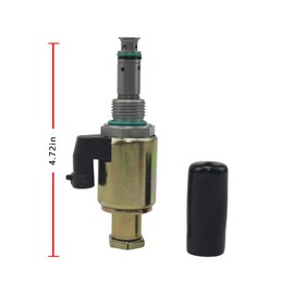 DOPPAPS 7.3 IPR Valve Injector Pressure Regulator- ICP Control Sensor 7.3 Powerstroke with Pigtail Fits For Ford E350 E450 E550 Excursio F250 F350 F450 F550 1995-2003, Replace# F81Z9C968AA 1841217C91