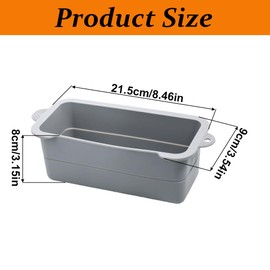 SEIWEI 3 Stück Silikon Fettauffangbehälter Einlage, Langlebiges Auffangwannen Bratpfannen Zubehör, Wiederverwendbare Fettauffangbehälter Einlage für den Grill, Orange+Grau+Schwarz