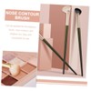 SAFIGLE 4Pcs Nose Contour Brush Angled Makeup Brushes for Nose