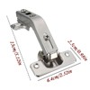 Kitchen Cabinet Hinges | Closet Hinges - 135-degree Opening Concealed