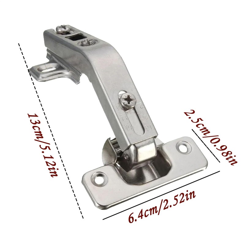 Kitchen Cabinet Hinges | Closet Hinges - 135-degree Opening Concealed