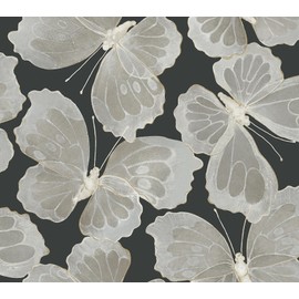 York Wallcoverings Aviva Stanoff Monarch Onyx Premium Peel and Stick Wallpaper, PSW1565RL
