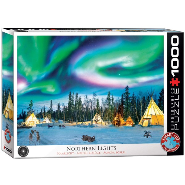 EuroGraphics 5435 Northern Lights - Yellowknife 1000Piece Puzzle