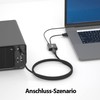 JAMEGA - VGA to HDMI Adapter with Audio Support 1080P