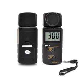 Pyle PLMT21 Handheld Lux Light Meter Photometer with 20000 Lux Range Per Second Sampling and Digital Display
