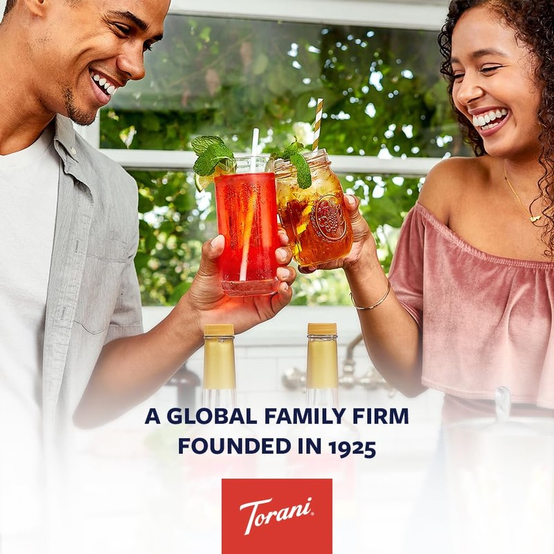 Torani Sugar Free Syrup, Classic Hazelnut, 25.4 Ounces (Pack of