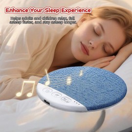 Pillow Speaker for Sleeping, Under Pillow Speaker White Noise Timer