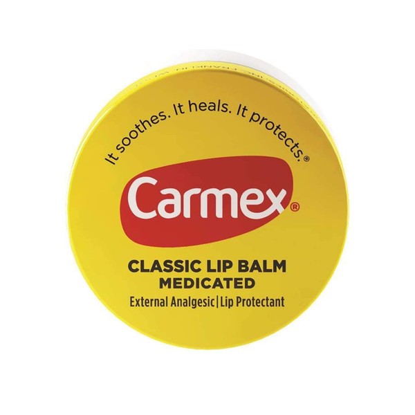 Carmex Classic Lip Balm Medicated 0.25 oz (Pack of 2)