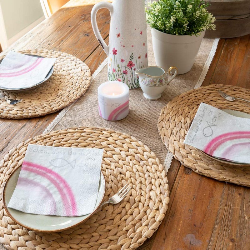 20 Napkins Schön dass du da bist mit Fische und