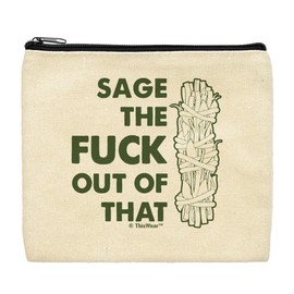Witchcraft Lover Gift For Women Sage The F Out Of That Makeup Bag