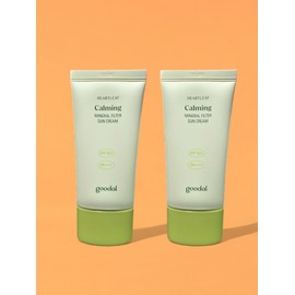 goodall 1+1 Goodal Clear Houttuynia cordata Calming Inorganic Sunscreen 50ml+50ml / 1+1 구달 맑은 어성초 진정 무기자차 선크림 50ml+50ml