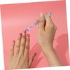 WOONEKY 5 Pack Nail Files Manicure Buffers Glass Nail File