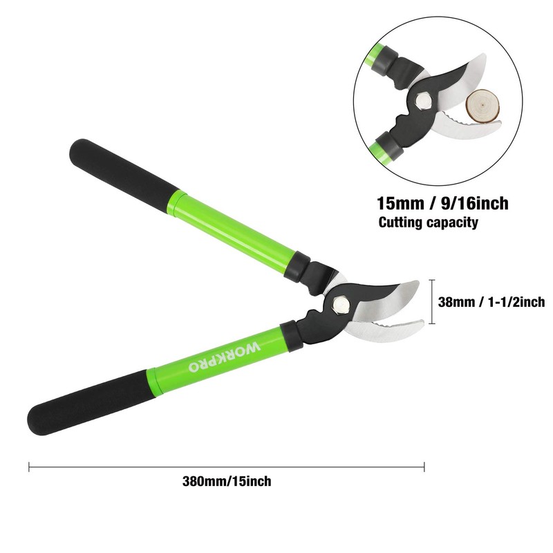 WORKPRO W151010 Limb and Branch Pruner Tool Set, Heat-Treated Steel