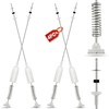 4-Pack 4902EA1002E AJK72909307 Washer Suspension Rods, 25.8 Inch Compatible with