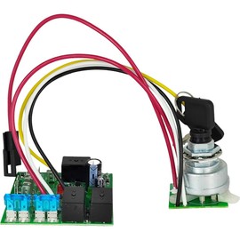 XYZIL AM132500 Ignition Key Switch Module Compatible with John Deere LX255 LX266 LX277 LX279 LX280 LX288 LX289 GT225 GT235 GT245 GX255 GX325 GX335 GX355 GX345 325 335 345 070001-Up X465 X575 X585 X595