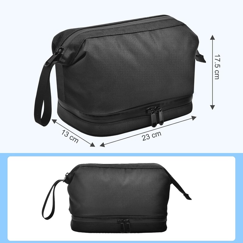 Neceser para hombre: Neceser de viaje impermeable, neceser con compartimento