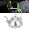 Stainless Steel Teapot with Tea Infuser Thickened NonMagnetic Kettle for