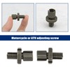 OTOTEC 4 x M8 Motorcycle Cable Adjustment Screws 8x28mm Front