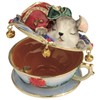 Arora Craycombe Trinkets 6032 Mouse in A Teacup, Multicolour, One