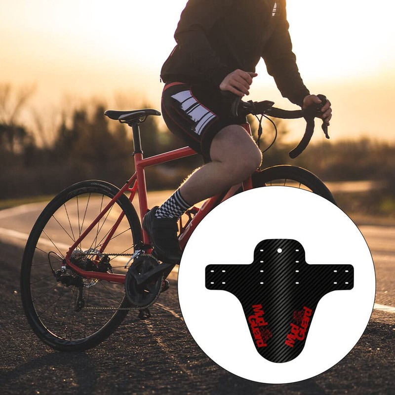 Mud Guard Wear-resistant Mudguard Mountain Accessories Professional Gears , Red