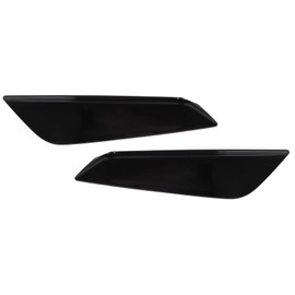 Aspaton Pair Front Side Fender Duct Trim Compatible with 5 Series G30 530e 530i 540d 540i 2017-2023 Side Vent Cover 51747439013 51747439014 Black