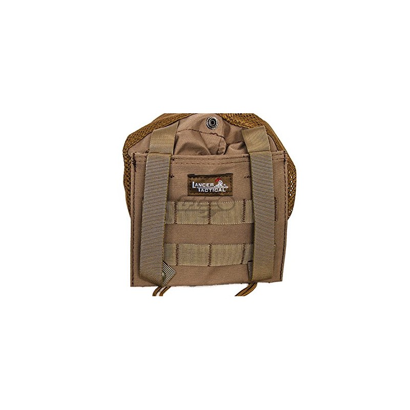 Lancer Tactical Net Dump Pouch - Tan