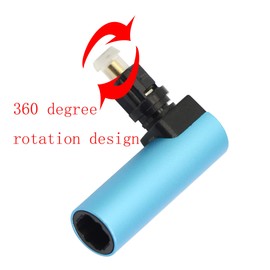 360 Degree Digital Fiber Optic Toslink Right Angle 90 Degree Female to Male Optical Audio Connector Adapter (Pack of 2, Blue)