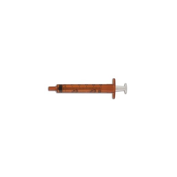 BD Oral Syringes with Tip Cap, Clear, 5 mL, 500/Ca, BD305218