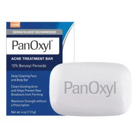 Jabón Panoxyl Barra Peróxido de Benzoilo 10% Para Acné 113g
