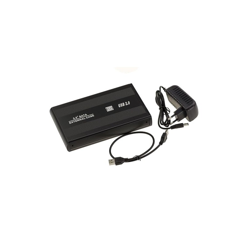 External Enclosure for 3.5 inch SATA Hard Drive, with Power