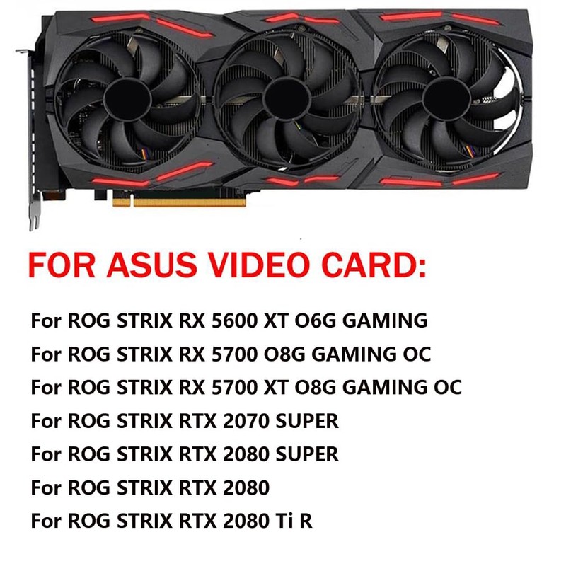 Graphics Card Cooling Fan Replacement for ASUS ROG Strix RX