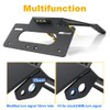 REARACE Motorcycle Fender Eliminator Kit License Plate Bracket Compatible with