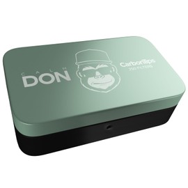 CALM DON® CarbonTips Premium Activated Carbon Filter Slim 5.9 mm [250 Filters] Ready to Roll