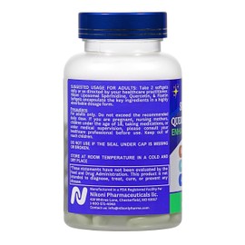 Nikoni Liposomal Spermidine, Quercetin, Fisetin 860mg Supplement for Healthy Aging, Cellular Renewal, Cognitive Function 240 Softgelss