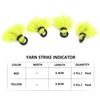 VGEBY Fly Fishing Floats, 4 Pieces Yarn Float Indicator, Disassemble,