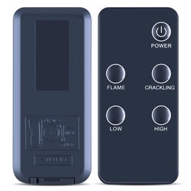 PZL Replacement Remote Control for PuraFlame Western Electric Fireplace, Compatible with Dynasty Fireplace EF42D EF43D EF44D DY-EF45D EF30W EF45D DY-EF43D DY-EF44D
