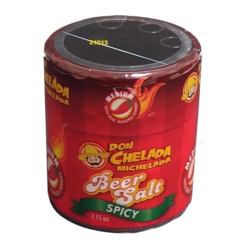 Don Chelada Beer Salt, Spicy Flavor, 1 Each, 1.15 oz.,