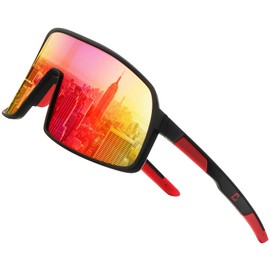 Bevi Sports Sunglasses Polarized Lens with TR90 Frame for Men Women Outdoor Driving Cycling 2736FC1