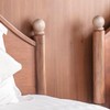 Maasechs 2 Pack 2.5" Round Wood Ball Curtain Rod Finial