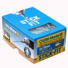 Ulti-Mate Woodscrews - 4.0 x 70mm Bright Zinc Plated -