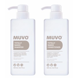MUVO Totally Naked Shampoo and Conditioner 500ml Bundle