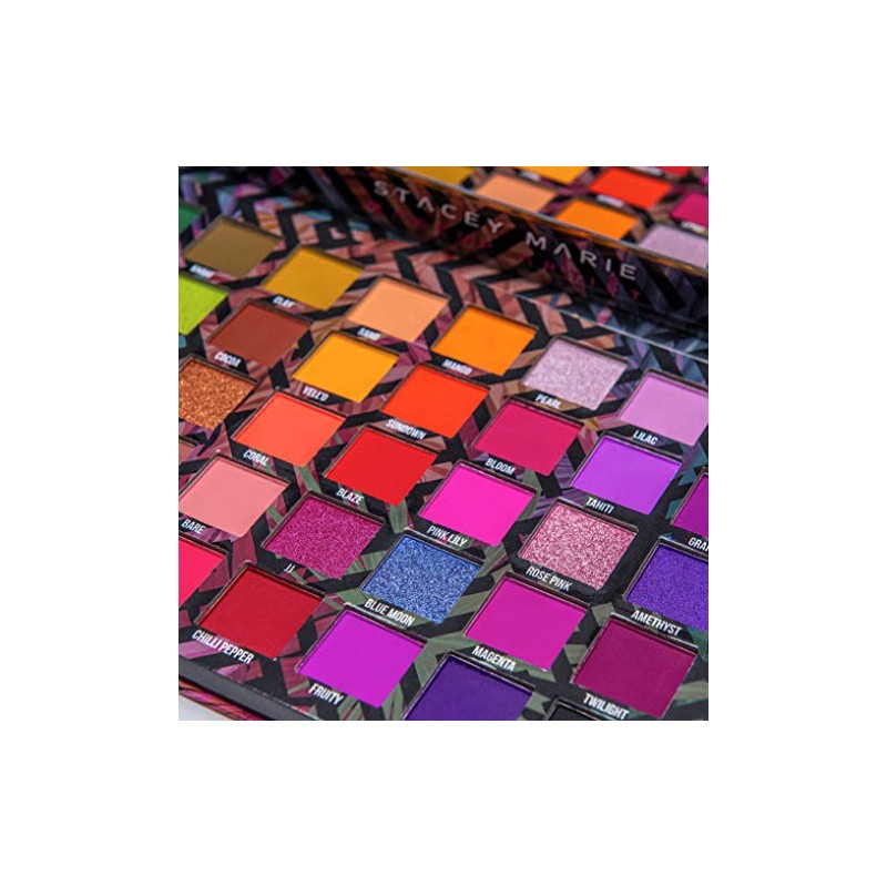 BPerfect Paleta de sombras Carnaval III Love Tahití con 40
